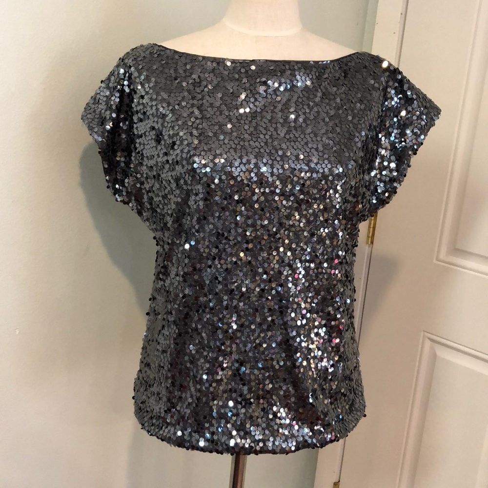 Express sequin blouse - Picture 2 of 7